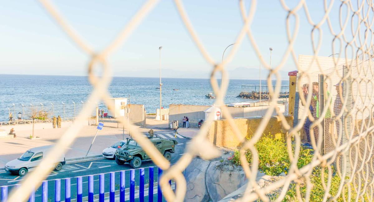 Grens op Ceuta
